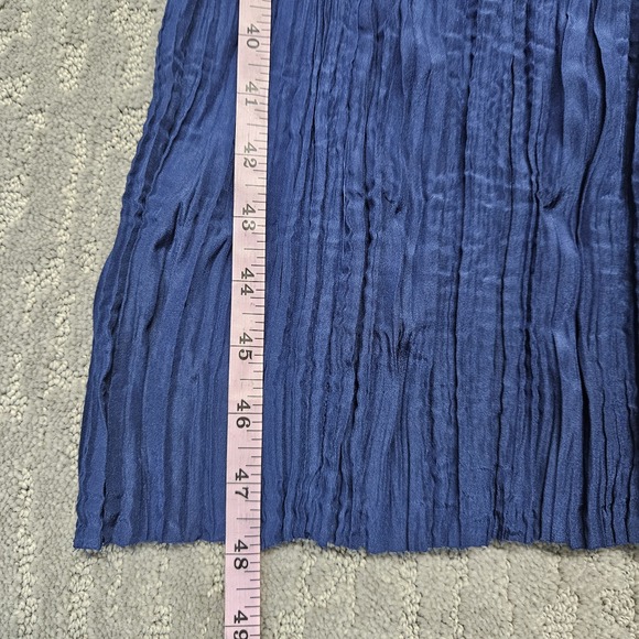 Partow Liana Micropleat Midi Dress In  Dusk Blue‎ Womens Sz 2 NWT - Picture 12 of 16